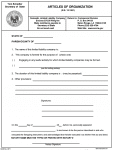 Louisiana (LLC) Limited Liability Company Form