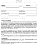 New York Office Lease Agreement